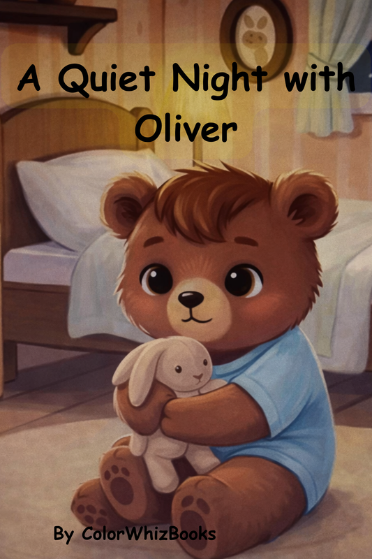 A Gentle Bedtime Story & Coloring Book for Kids